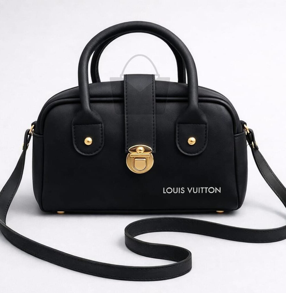 Premium Leather Style Mini Handbag – Adjustable Strap