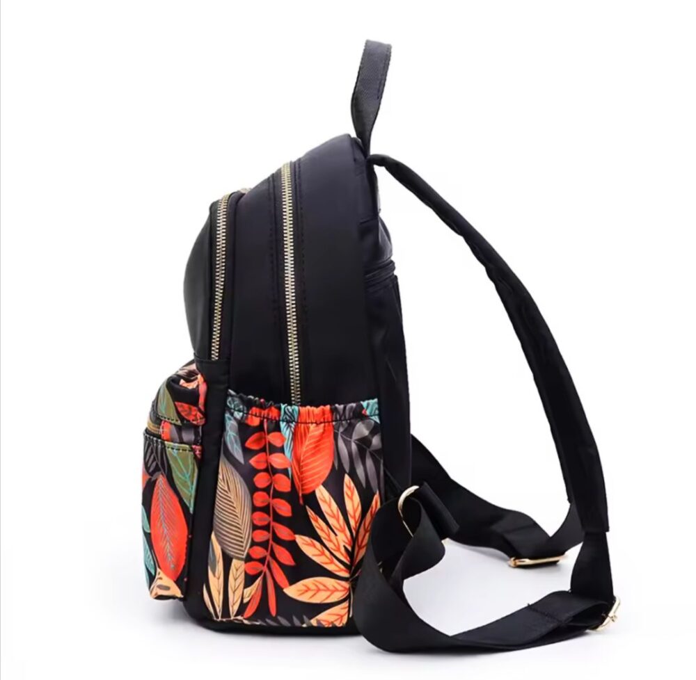 Backpack women 2025 new trendy Japanese and Korean Oxford cloth backpack printed fashionable versatile bag light travel - Image 2