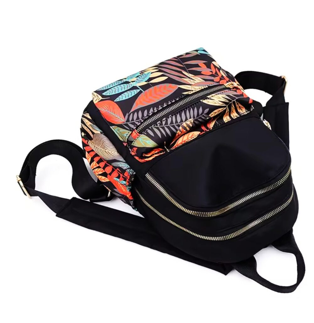 Backpack women 2025 new trendy Japanese and Korean Oxford cloth backpack printed fashionable versatile bag light travel - Image 4