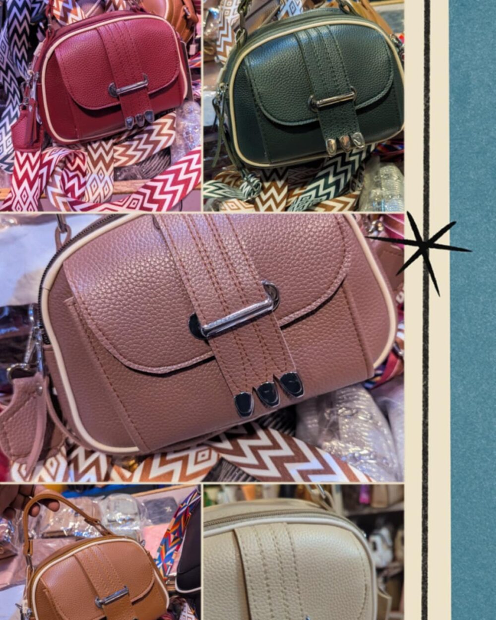 Trendy Quality Leather Handbag – Stylish & Compact