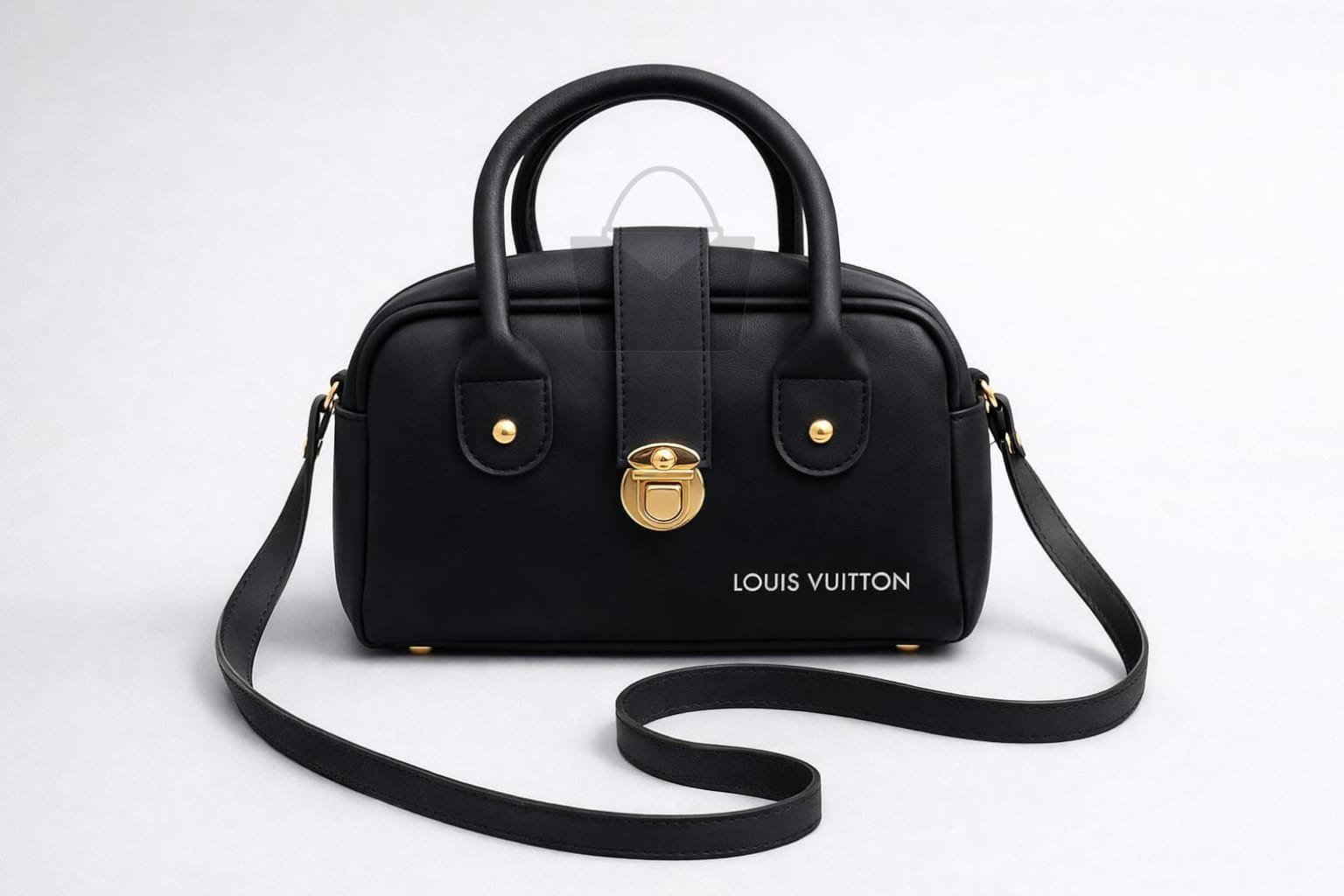 Premium Leather Style Mini Handbag β Adjustable Strap
