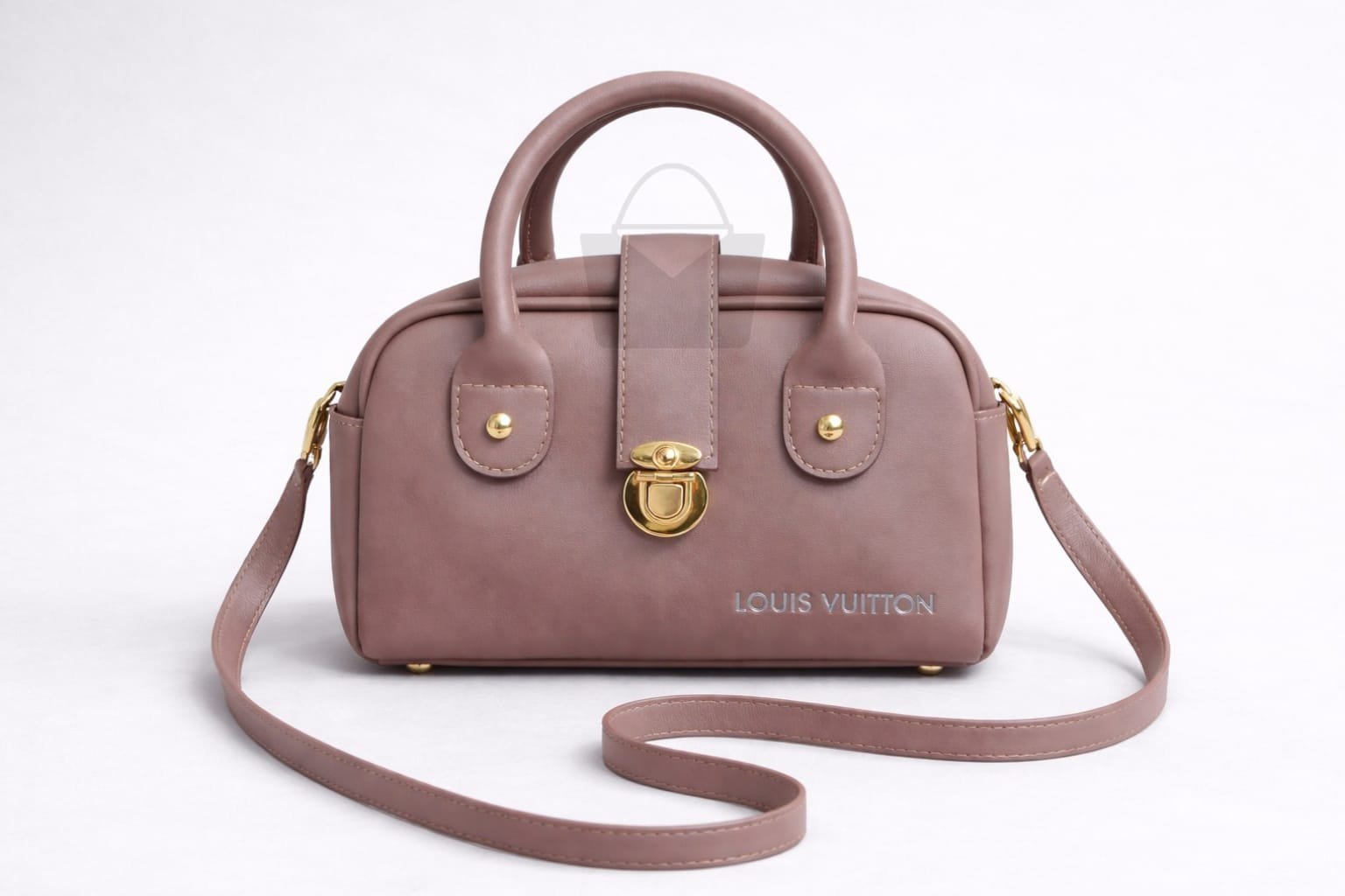 Premium Leather Style Mini Handbag β Adjustable Strap - Image 5