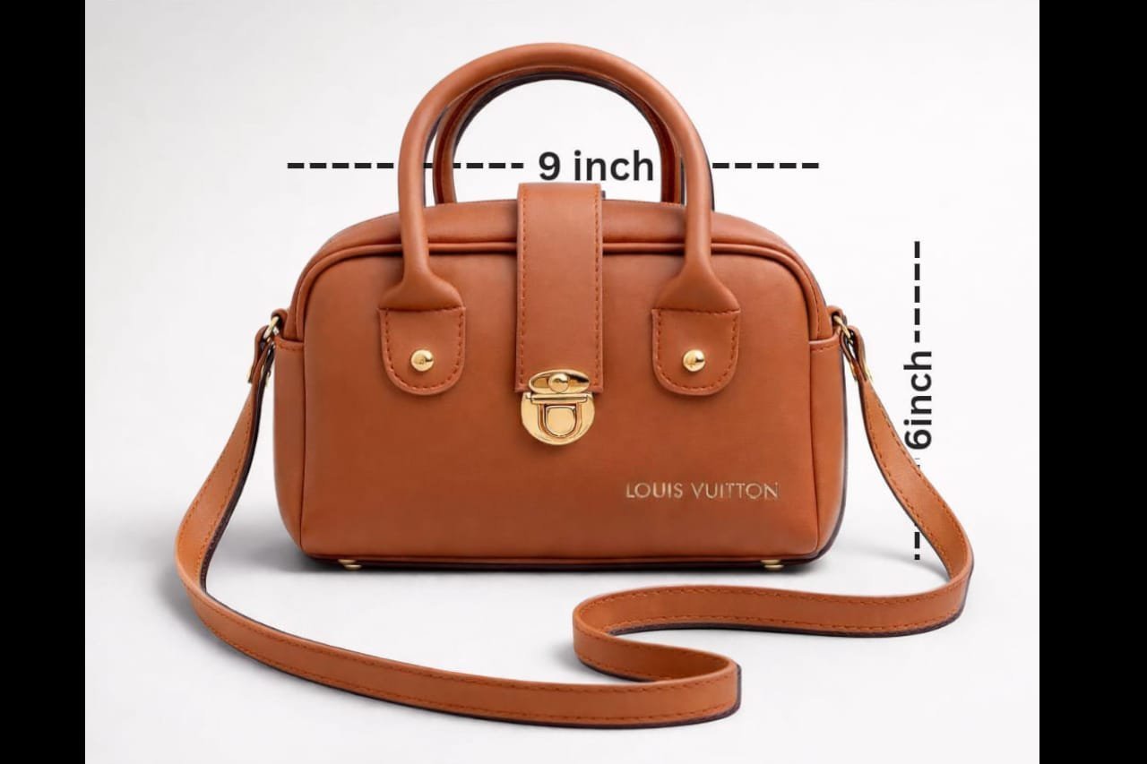 Premium Leather Style Mini Handbag β Adjustable Strap - Image 4