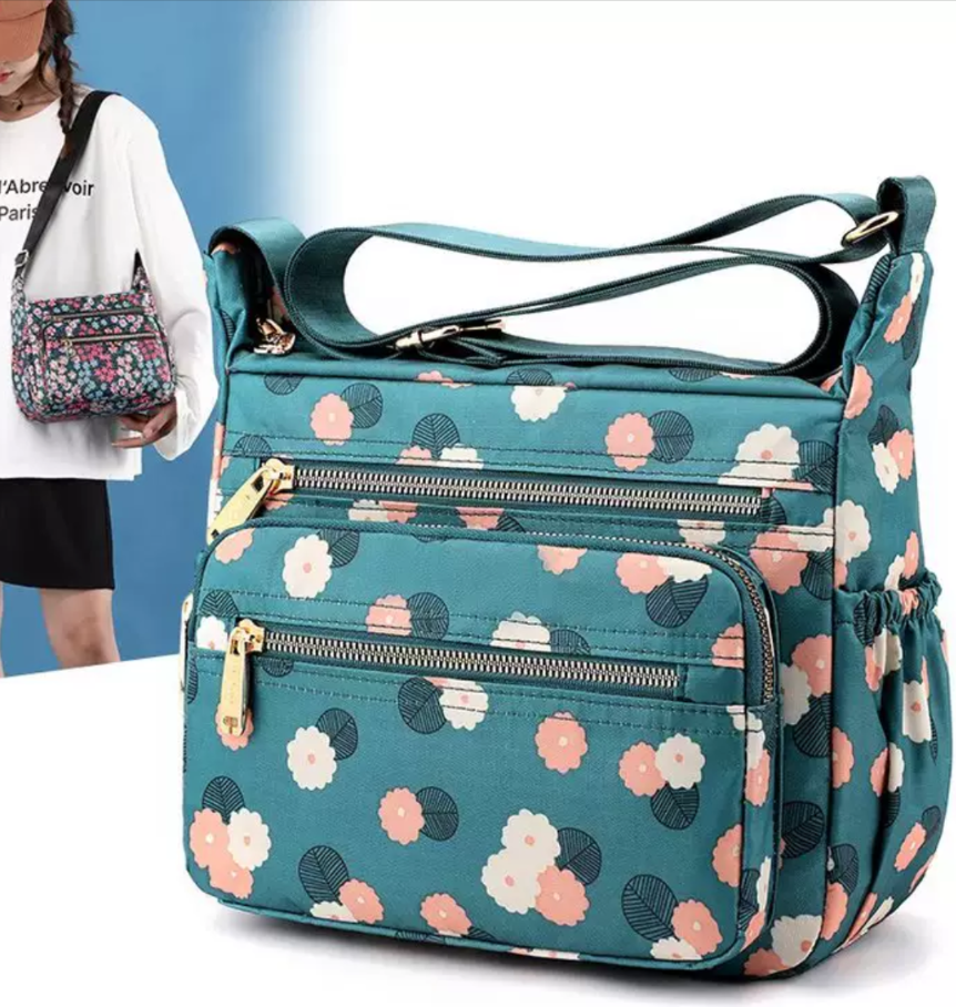 Floral Print Crossbody Bags 🌸💼